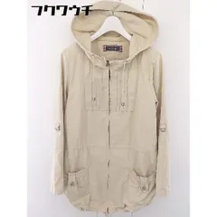 ◇ ◎ EASTBOY イーストボーイ 長袖 ジップジャンバー ブルゾン サイズ11 ライトベージュ系 レディース  【中古】 【1110110012240】