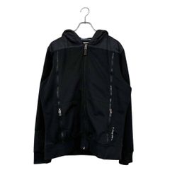 G-Star RAW.◆パーカー  ジースター  無地 ブラック系  ワッペン付  メンズ サイズ L 6