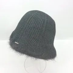 ◇ ⊇Φ CA4LA カシラ リバーシブル 2way ニットバスケットハット ブラック サイズ表記なし レディース E  【1503050023986】