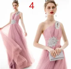 🌟予約販売🌟　ピンク❌ワンショルダードレス👗④