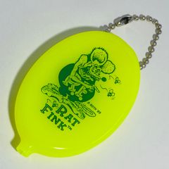 RAF455NY RATFINK ラバーコインケース ネオンイエロー