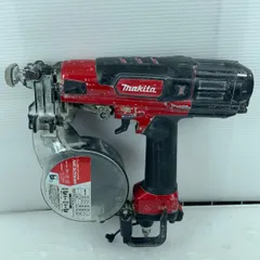 κκMAKITA マキタ 高圧エア釘打ち 本体のみ コードレス式 32mm 4829 キズ・ヨゴレ有 AR320HR レッドのサムネイル