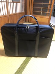 外祭、助勤　装束カバン　狩衣、差袴用　紺　日本製　在庫限り