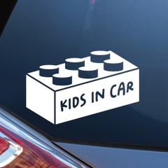ブロック2 KIDS IN CAR キッズインカー ステッカー シール 人気
