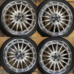 中古 Rolfhartge F16 RSF ロルフハルトゲ 20×8.5j+40 5/114.3 ZETUM (KUMHO)245/40R20 4本セット！旧Carlsson 1/16 カールソン アルファード ヴェルファイア