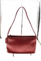 【美品】COACH(コーチ)　ワンショルダーバッグ　赤　9309