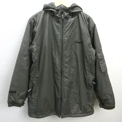 D■ベアー/BEAR USA 裏地ボア ナイロンジャケット JKT【L】カーキ/MENS/10【中古】■のサムネイル