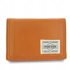 ポーター PORTER 吉田カバン フリースタイル FREE STYLE PASS CASE パスケース 定期入れ カードケース 茶 キャメル /TKのサムネイル