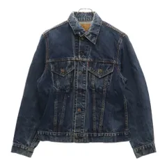 Levi's (リーバイス) 60‐70s VINTAGE 70505 BIG E 4th フォース ボタン裏刻印 525 Gジャン デニム トラッカー ジャケット インディゴ
