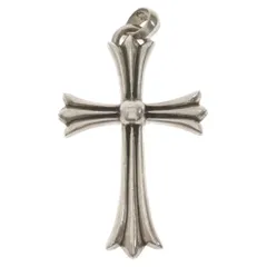 CHROME HEARTS (クロムハーツ) CH CROSS LRG W/BALE ラージクロス ウィズ ベイル ペンダント ネックレス トップ シルバー 国内ギャランティ有のサムネイル