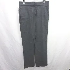 ◇ ⊇ Paul Smith ポール スミス ストライプ柄 ウールパンツ スラックス サイズ40 ブラック系 メンズ E  【1507030012090】