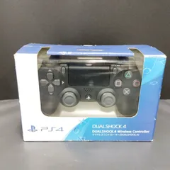 [D21005]PS4 PlayStation 4 ワイヤレスコントローラー(DUALSHOCK 4) ジェット・ブラック
