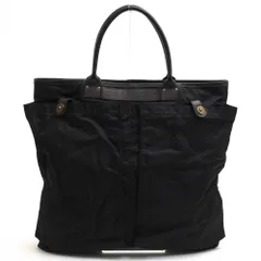 超希少！美品✨ Felisi 9237 ヘルメットバッグ 黒 レザー×キャンバス 希少】フェリージ 9237 ヘルメットバッグ トートバッグ 大容量