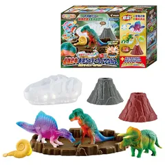 パイロットコーポレーション(PILOT CORPORATION) かえちゃOhワールド 最強恐竜まほうのティラノサウルス 究極バトルフィールドセット スピノサウルス&トリケラトプス恐竜対戦DXセット 1