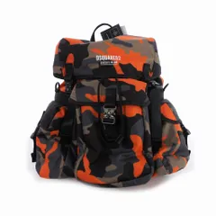 ディースクエアード DSQUARED2 22AW カモフラ ナイロン バックパック リュックサック 迷彩柄 UNI マルチカラー S82BP0078 国内正規のサムネイル