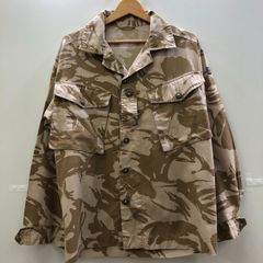 イギリス軍 TROPICAL COMBAT トロピカルコンバットジャケット 長袖シャツ デッドストック デザートカモ ミリタリージャケット カモフラージュ メンズ カーキ ベージュ