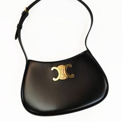 セリーヌ シュシュ レイユール シルク ゴールド ブラック トリオンフ ロゴ CELINE [正規ラッピング済] セリーヌ レイユール シュシュ