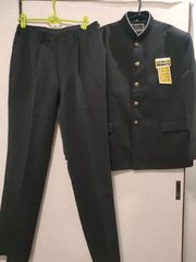 【新品】　サイズ 大きいサイズ　175 B　175サイズ　標準学生服　学生服　上下セット 学ラン　詰め襟　詰襟  センチ　制服　中学校　高校
