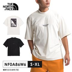 ★新品未使用★【THE NORTH FACE】ノースフェイス NF0A86W6  Men's S/S AXYS Tee /TNF メンズ Tシャツ
