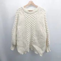 ◇ ⊇ Heather ヘザー 長袖 ニット セーター サイズF オフホワイト系 レディース E  【1506110005632】