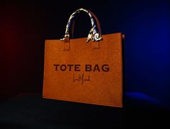 トートバッグ　LA MINAH TOTE BAG　Lサイズ　ブラウン