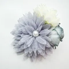 コサージュ 卒園式　卒業式　入園式入学式 結婚式 発表会 ＊フォーマルコサージュ＊パールブローチhh13