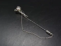 TASAKI タサキ アコヤ真珠 本真珠 パール 約7mm ピンブローチ ピンバッジ アクセサリー レディース シルバー系 DJ6303