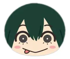 【中古】ぬいぐるみマスコット・ぬいぐるみバッジ 蛙吹梅雨 「僕のヒーローアカデミア おまんじゅうにぎにぎマスコット」