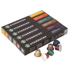 スターバックス ネスプレッソカプセル 10p×6セット アソートセット 60カプセル コロンビア パイクプレイス ハウス ベロナ