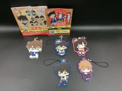 【TAKA40-42】△バンダイスピリッツ「一番ラボ G賞 名探偵コナン 蓄光ラバーチャーム  江戸川コナン 」 セガ 「ラッキーくじ I賞 名探偵コナン-Secret  Magic Show- ラバーストラップ 江戸川コナン・毛利蘭など」5点セット