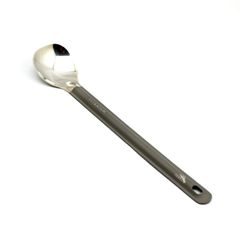 TOAKS　正規代理店　アウトドア　軽量化　チタン磨かれたボウルを持つロングハンドルスプーン　SLV-11