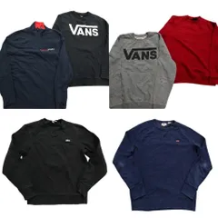 古着卸 まとめ売り ブランドMIX スウェット 6枚セット (メンズ XS /S ) バンズ ディッキーズ リーバイス ラコステ 中古 古着 NB1785