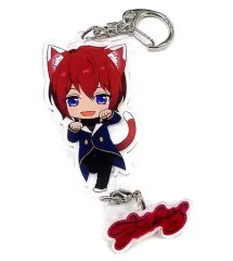【中古】キーホルダー・マスコット(キャラクター) 朱桜司 アクリルキーホルダー 「あんさんぶるスターズ! in ナンジャタウン ～キャット*フェスティバル～」