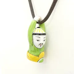 ヘレンド　HEREND　ネックレス　トップ　マンダリン　オレンジ ペンダント] マンダリン・イエロー