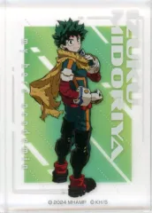 【中古】アクリルスタンド・アクリルパネル 緑谷出久 「劇場版 僕のヒーローアカデミア THE MOVIE ユアネクスト 公開記念POP UP SHOP 描き下ろしアクリルブロックコレクション」