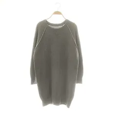 メゾンマルジェラ Maison Margiela MM6 S32CT0708 長袖クルーネックニットワンピース ウール混 S グレー /MI ■OSのサムネイル