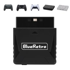 新品 【K&SGAMER】 PS2/PS1 コンバーター 最新コントローラー対応（PS5、PS4、PS3、Switchプロコン、Xbox） (ブラック)