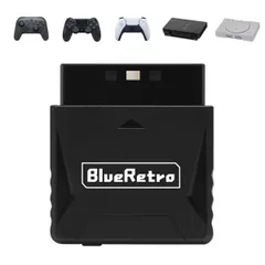 新品 【K&SGAMER】 PS2/PS1 コンバーター 最新コントローラー対応（PS5、PS4、PS3、Switchプロコン、Xbox） (ブラック)
