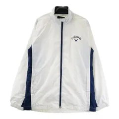 サイズ：M CALLAWAY キャロウェイ  レインウェア セットアップ  ホワイト系 [240101439605] ゴルフウェア メンズ ストスト