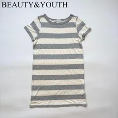 BEAUTY&YOUTH UNITED ARROWS ビューティーアンドユース ボーダー ニット ワンピース カジュアル 上品 モード