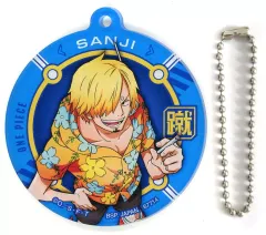 【中古】キーホルダー サンジ(等身) 麦わらストアコラボ アクリルチャーム 「一番くじ ワンピース 未来島エッグヘッド～きみへの想い～」 J賞