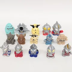ウルトラマン 当時物 レトロ 指人形 フィギュア 15体セット