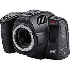 【中古】「未使用品」ブラックマジックデザイン シネマカメラ Pocket Cinema Camera 6K Pro EFマウント 6K/50P収録 CINECAMPOCHDEF06P