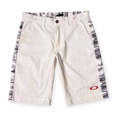 オークリー　30 S〜M程度 カモフラ　ハーフパンツ　ショートパンツ　ホワイト オークリー（OAKLEY）（メンズ）テニスウェア SLANT GRAPHIC