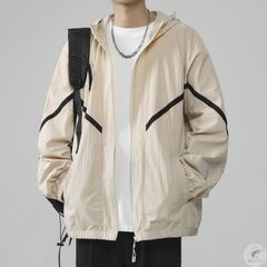 UVパーカー メンズ ラッシュガード トップス 長袖 パーカー カーディガン 男女兼用 シンプル UVカット 涼しい 日焼け止め服 薄手 自転車 紫外線対策 軽量 UV対策 海 ゴルフ 旅行 春夏秋 MJ0E785