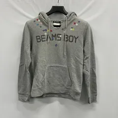 BEAMSBOY ビームスボーイ フード付きパーカー スウェット グレー S BEAMS BOY - BEAMS BOY ビームスボーイ スウェット S グレー