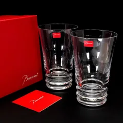 【美品・箱付き】Baccarat バカラ／ベガ ペア ハイボール タンブラー／クリスタルグラス／クリア／BC414