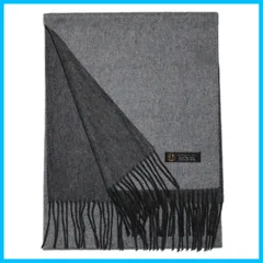 【新着商品】100％ リバーシブル マフラー カシミヤ 全6色【メンズ 男性】 ピュア カシミア 無地 厚手 [バイヤー] 大判 BYR01a