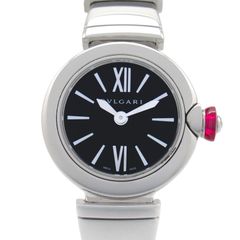 ブルガリ BVLGARI 腕時計 ルチェア LU23S ブラック ステンレススチール ルチェア レディース Used A