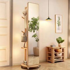 鏡 姿見 玄関 全身ミラー ハンガーラック 収納 スタンドミラー 回転 自撮り鏡 鏡 姿見 玄関 全身 おしゃれ ハンガーラック 収納 スタンド 回転